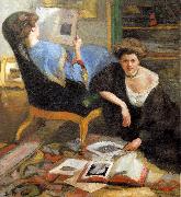 Robert Breyer Women Reading Spain oil painting artist